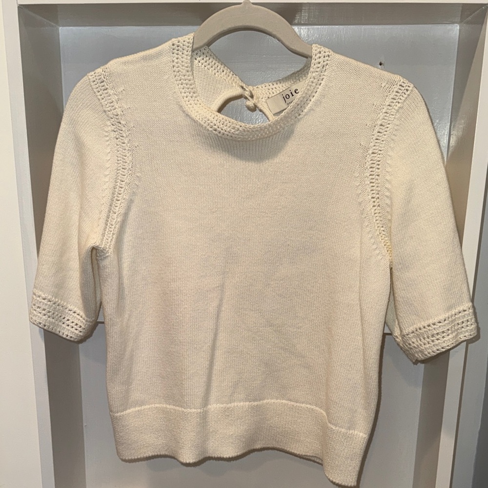 Joie Cream Knit Sweater